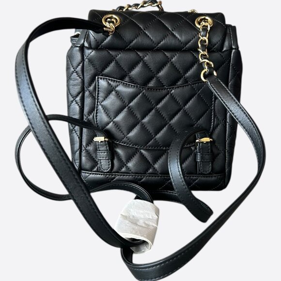 Chanel Black Lambskin Quilted Mini Urban Spirit Backpack - Picture 3 of 7